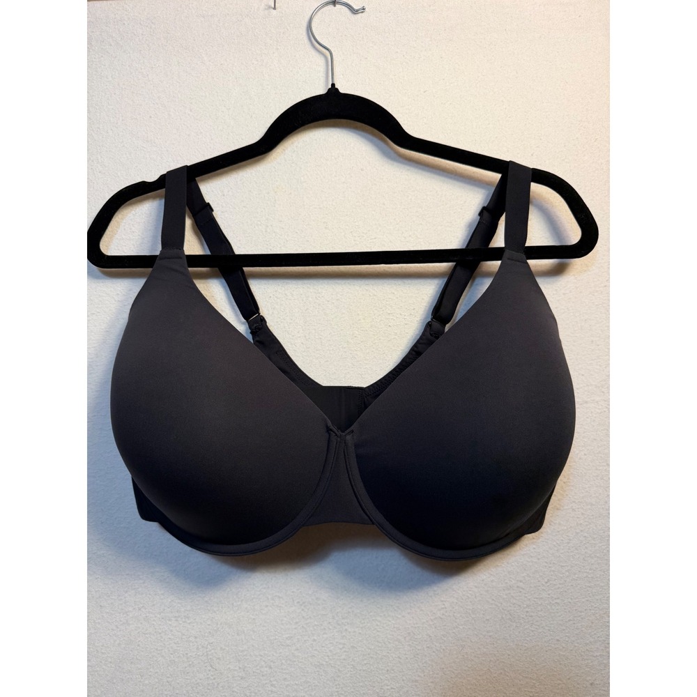 SKIMS Fits Everybody T-Shirt Bra Onyx Black Underwire 40DDD